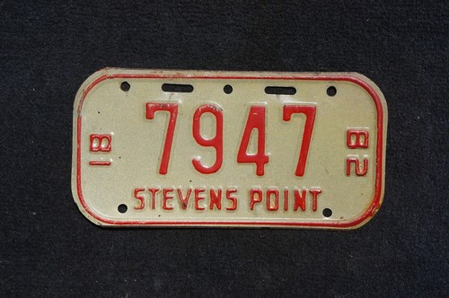 Targa bicicletta stevens point - bicicletta,