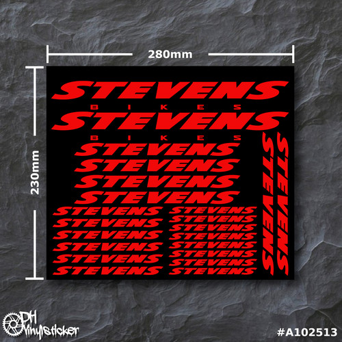 Stevens kit adesivi rosso - rosso, |