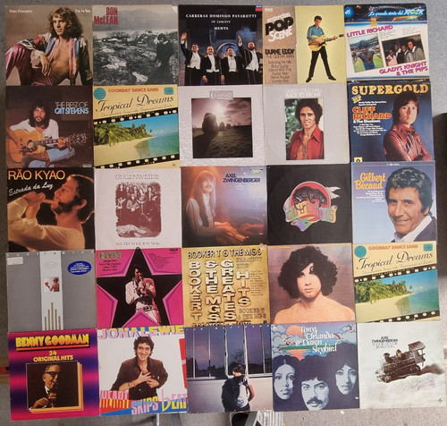 25x vinyl rock pop - 25x,
