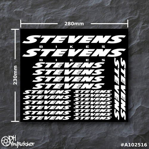 Stevens set adesivi - set, bianco