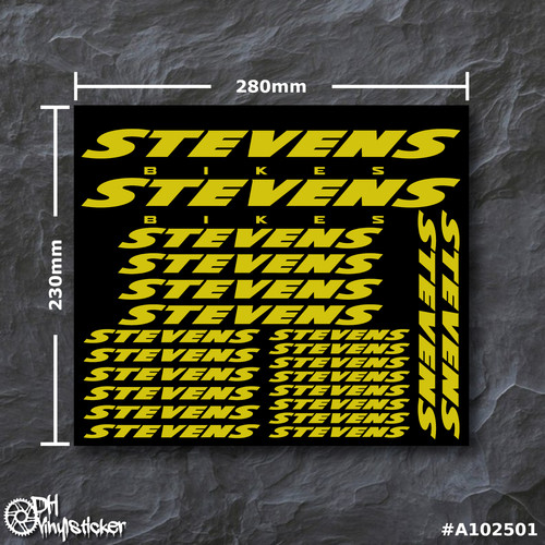 Stevens kit adesivi giallo - kit,