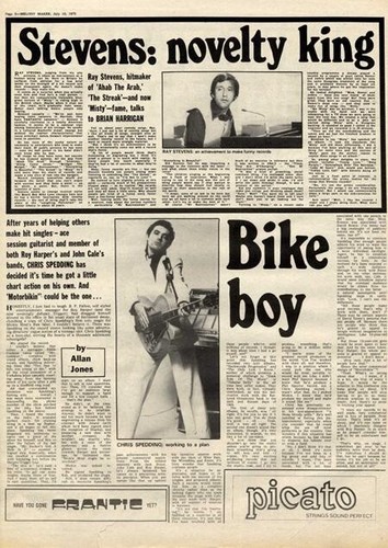 Chris spedding bike - spedding, ray