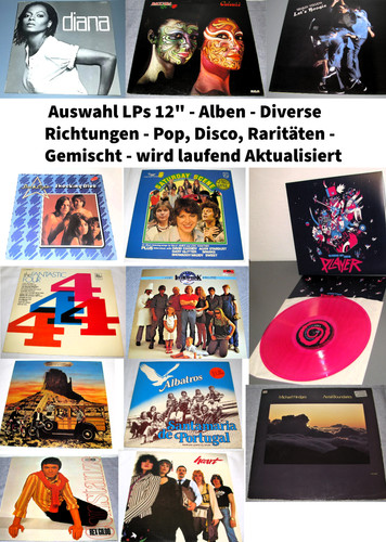 Auswahl lps alben - auswahl, 12"