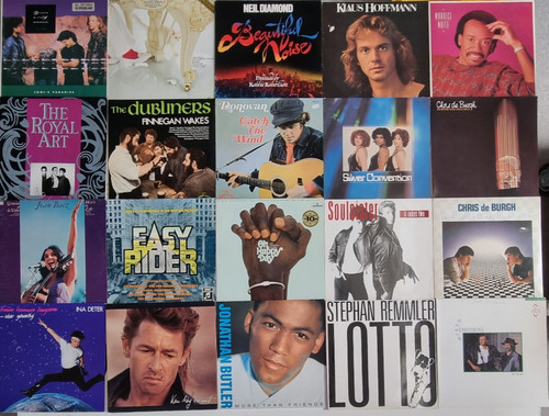 40x vinyl rock pop - rock/pop/weitere, lp