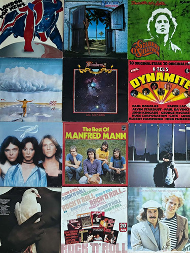 12x vinyl konvolut - vinyl, lp